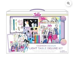 Justice Fashion Design Light Table Deluxe Kit